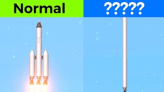 Types of players’ rocket in Spaceflight Simulator