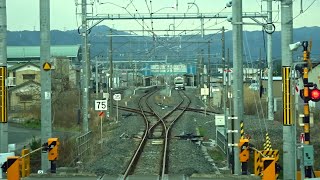 JR常磐線富岡～浪江間運転再開区間前面展望 2020.3