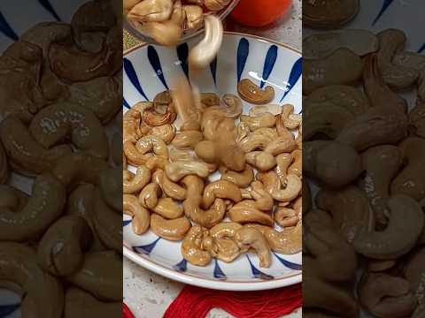 Deep Fried Salted Cashew Nuts recipe 咸脆腰豆食谱