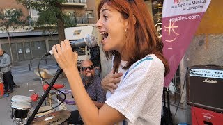 Sandra Bernardo: "La vida se va" - Tapapiés - Busking