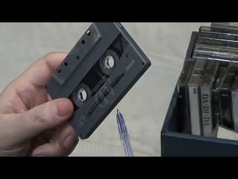Видео: Кассеты, спасённые от японской свалки - 2 (посылка из Японии) / Cassettes saved from the trash can