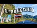 Driving in krabi thailand full  best travelling music  travel with ammar