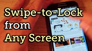 Lock Your Android Screen with a Swipe [How-To] screenshot 4