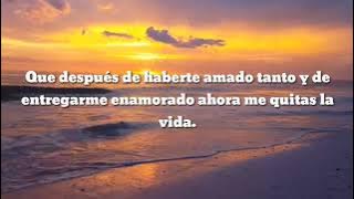 Muriendo de amor (con letra)-Juan Gabriel