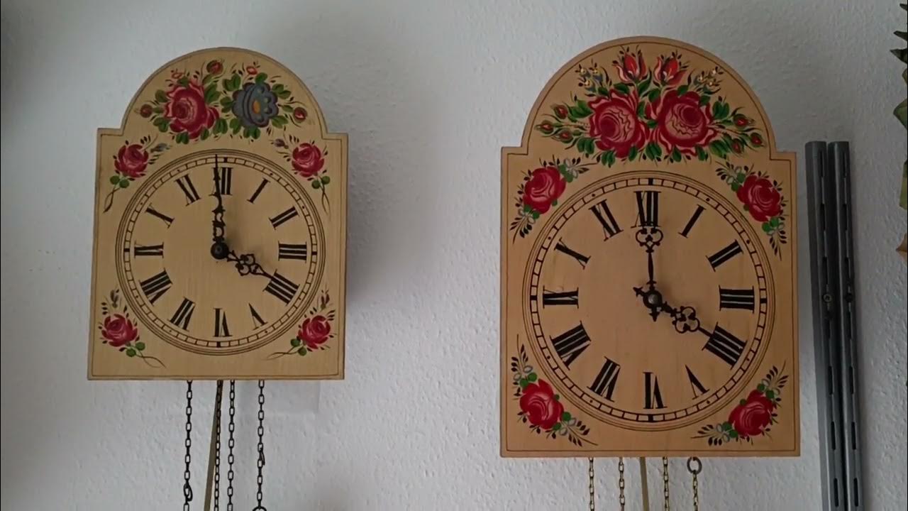 Schwarzwälder Schilderuhren aus den 70er Jahren YouTube