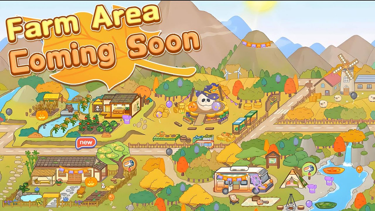 The update you've been waiting for! 🌾 Farm Area is coming to Game World soon! 🎉