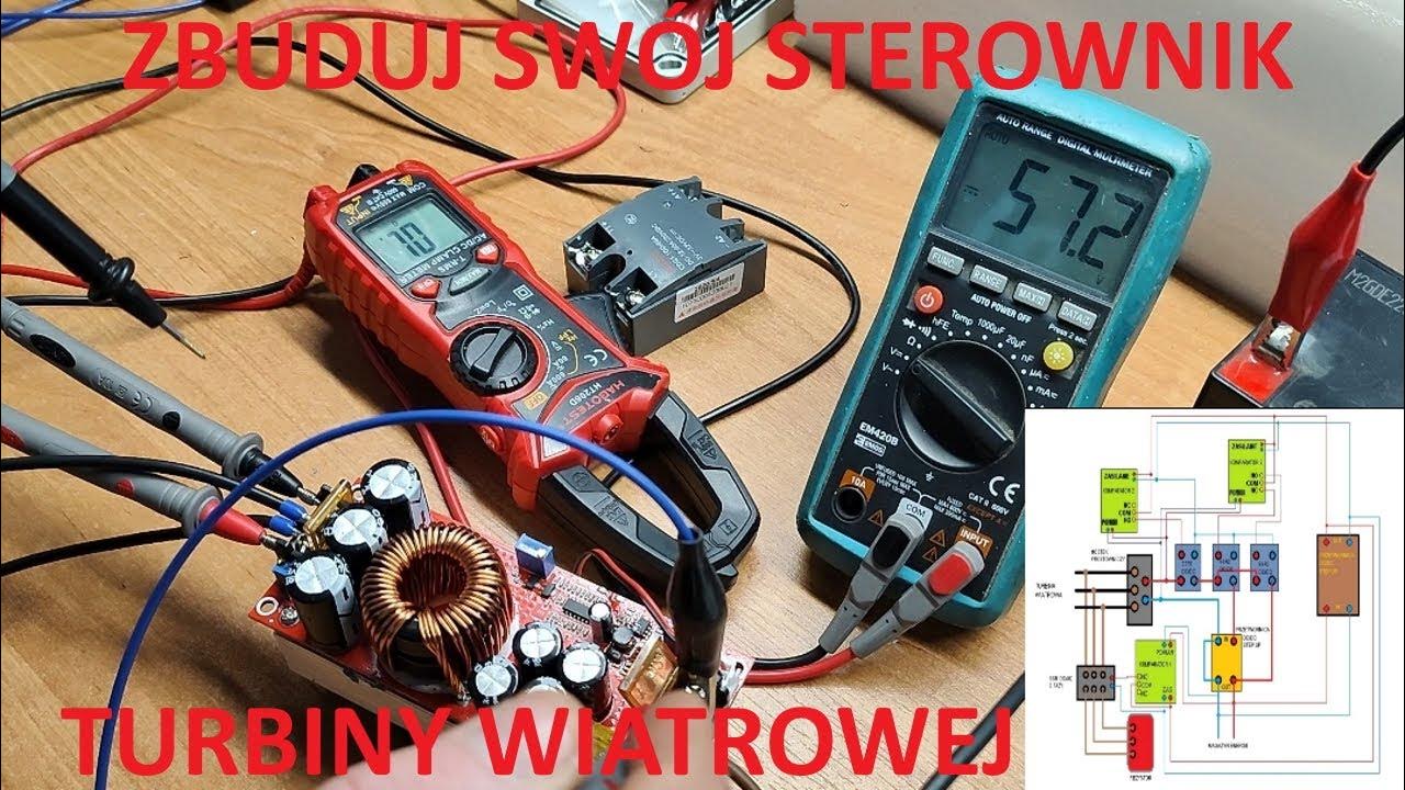CHARGE CONTROLLER DIY DIAGRAM V2.0 - SCHEMAT KONTROLERA ŁADOWANIA