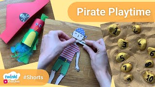 Pirate Play Time  Activity Videos #shorts screenshot 1