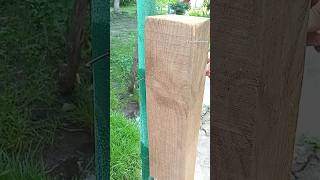Useful Woodworking tips and skills. How to securely tie a wooden beams with wire #shorts #tips