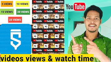YouTube videos you increase watch time increase app project in sketchware pro Hindi video/Aauraparti