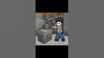 石のツルハシ vs ダイヤモンドのツルハシ【アニメ】