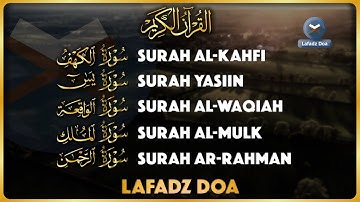 Murottal AlQuran Merdu | Murottal Ngaji Merdu Surat Al Kahfi ArRahman AlMulk Yasin AlWaqiah