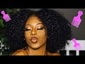 How to pick natural curly hair  the perfect wash and go  frizzeecurlz