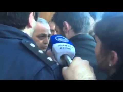 115-ე აუდიტორიის სტუდენტი: პოლიციამ შენობიდან ძალით გამომიყვანა