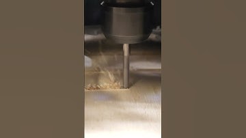 1/8" compression cutting 1/2" Baltic Birch. #cncbits #cncbitscanada #cncwoodwork