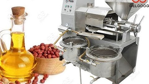 Video Of The Oil Press Machine Working Process @gelgoog.com