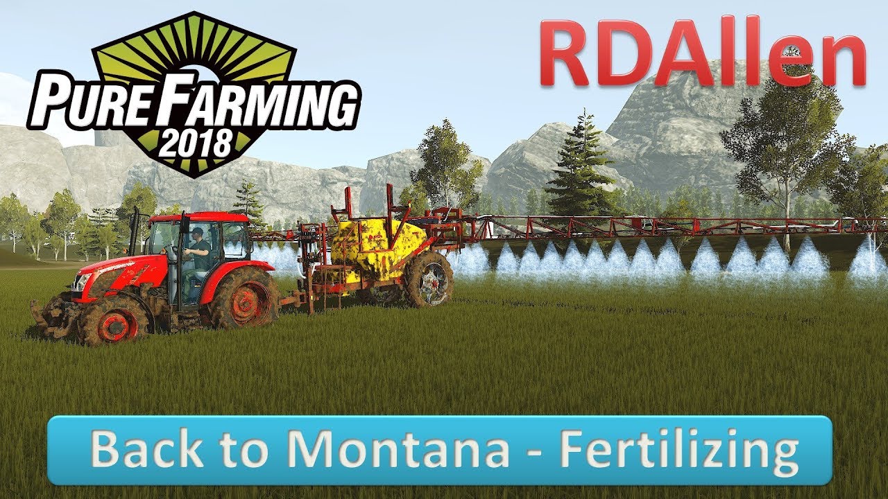 pure farming 2018get fertilizer