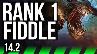 FIDDLESTICKS vs BRAND (JNG) | Rank 1 Fiddle, 1400+ games | KR Challenger | 14.2