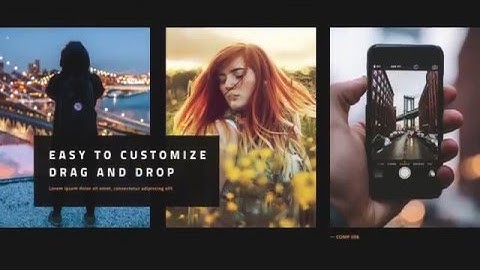 Modern Elegant Slideshow - Aftereffects Template download