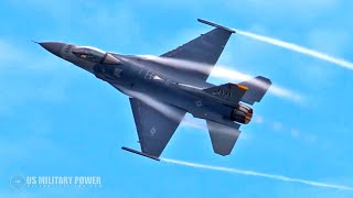 Aggressive F-16 Viper Demo at ATOH 22 [4K]