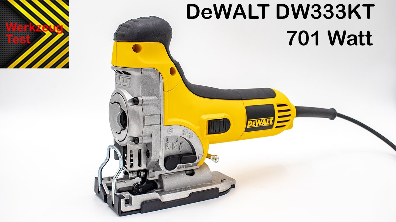 Werkzeug Test - Stichsäge DeWalt DW333KT