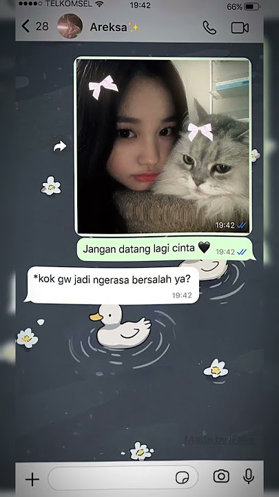 POV : pura' lupa •ib:all• #pov #fakechat #fypシ゚viral #masukberanda #4upage #4u2 #whatsmockpov