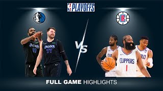 Dallas Mavericks Vs L.A Clippers | Game 6 | Luka, Kyrie Irving & Paul George, Harden | Highlights |