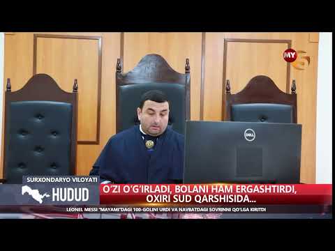 Oʻzi oʻgʻirladi, bolani ham ergashtirdi, oxiri sud qarshisida (Surxondaryo)