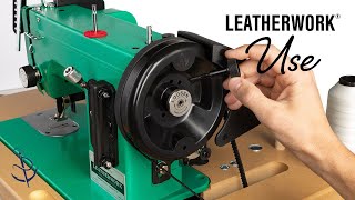 Использование швейной машины Sailrite® Leatherwork®