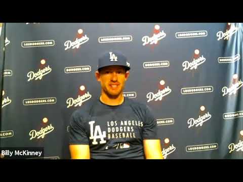 Dodgers pregame: Billy McKinney impressed by clubhouse environment, talent