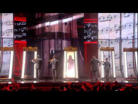Eurovision 2009 Semi Final 2 10 Slovenia *Quartissimo feat. Martina* *Love Symphony* 16:9 HQ