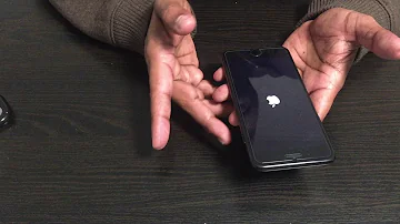 Como destravar iPhone 7 na tela da maçã?