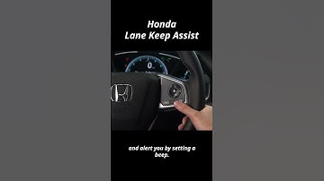 What is Honda Lane Keep Assist? #shorts