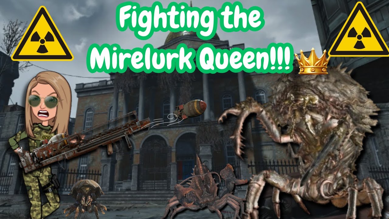 Fighting the MIRELURK QUEEN!!! | First time playing Fallout ep. 18 ...