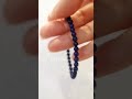 Sharp Mental Focus: Minimalist 4mm Lapis Lazuli Stone Bracelet 🌌 #shorts