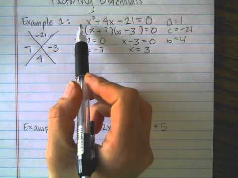 Factoring Trinomials With Magic - YouTube Factoring Trinomials With Magic - YouTube