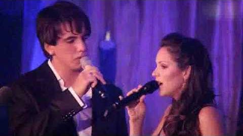 Katharine McPhee and Cody Karey sing "All I Ask of You"