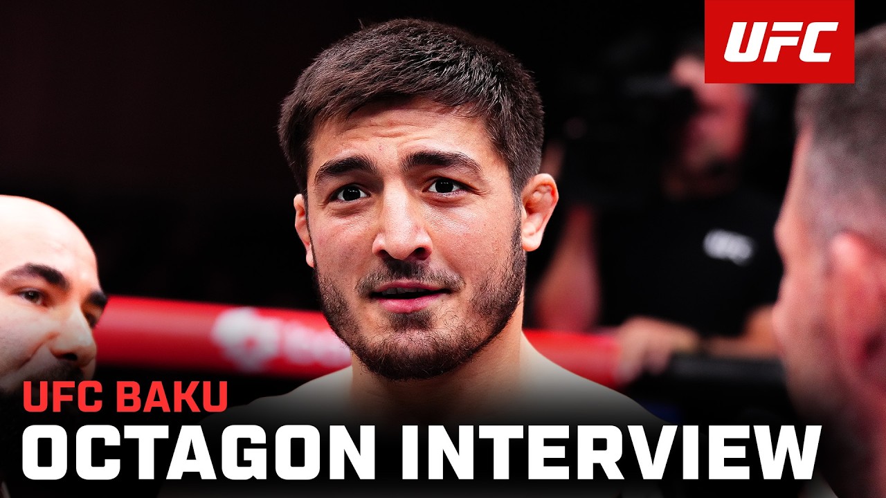 7 SECOND KO | Abdul-Rakhman Yakhyaev Octagon Interview | UFC Baku