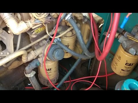 Remove solenoid cat c6.6 with out remove supply pump || Cat C6.6 Engine