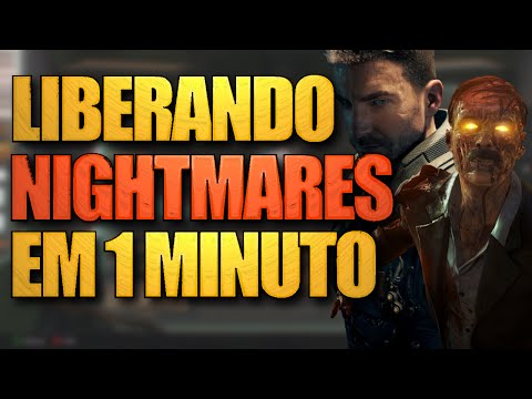 BO3: Como liberar o modo Pesadelos/Nightmares(Campanha Zombies) em 1 minuto!