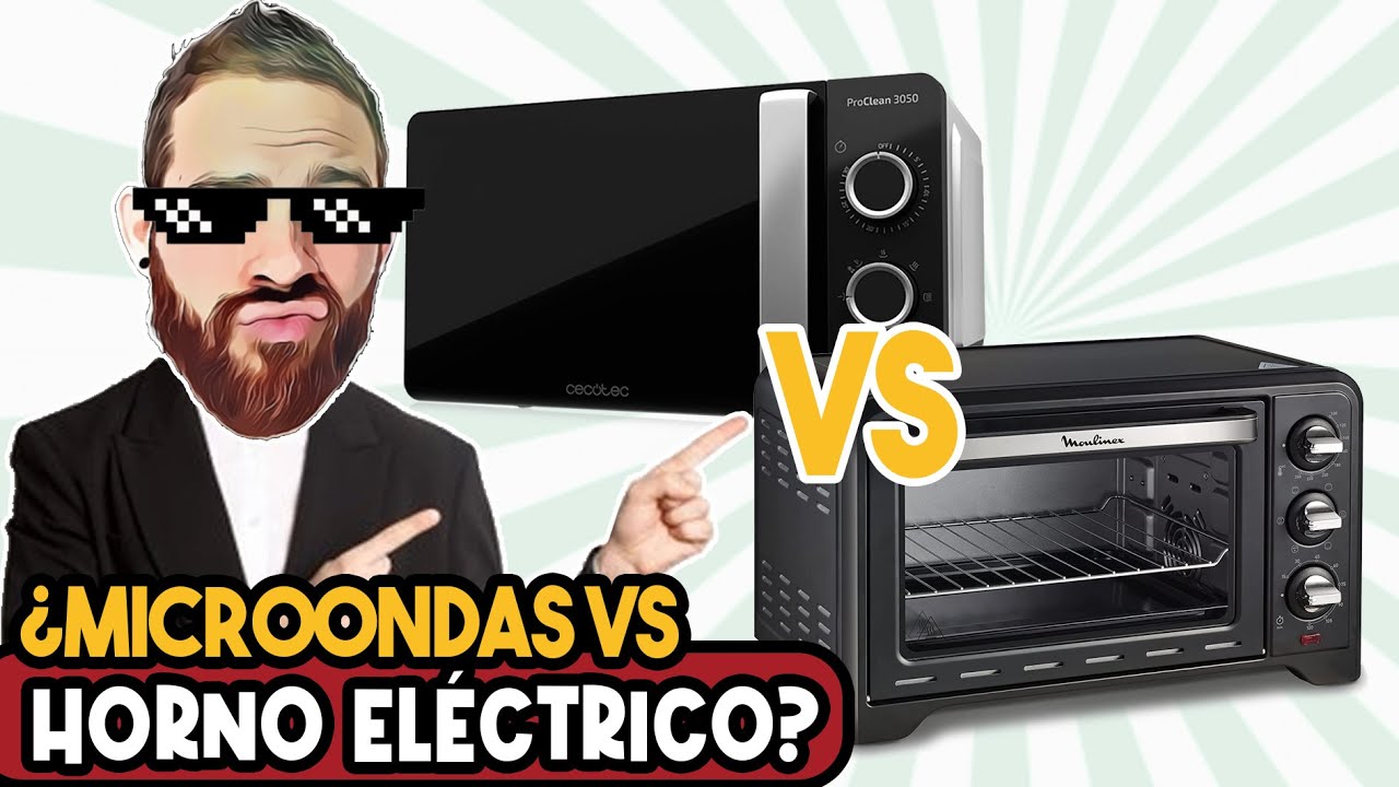 Cuál es la diferencia entre un microondas y un horno microondas?