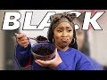 ONLY EATING BLACK FOODS FOR 24 HOURS CHALLENGE!