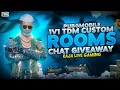 Pubg mobile live 1v1 tdm custom rooms new update 32