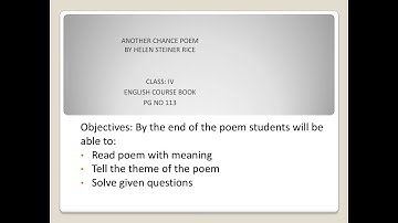 Another chance class iv