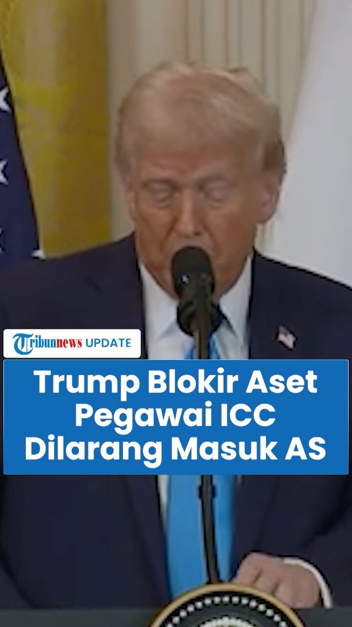 Bela PM Israel Netanyahu, Trump Sanksi ICC: Blokir Seluruh Aset Pegawai dan Larang Masuk ke AS