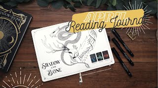 Reading Journal with Me / Shadow and Bone Book Review / Art Journal with Me / Book Journal with Me