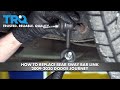 How to Replace Rear Sway Bar Link 2009-0 Dodge Journey