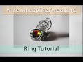 Wire wrapping / weaving ring tutorial