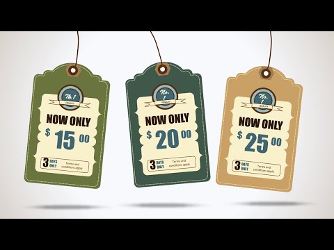 Video: How To Make Price Tags