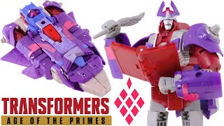 Transformers Age Of The Primes Wave 3 Voyager Class Alpha Trion Review (4K)